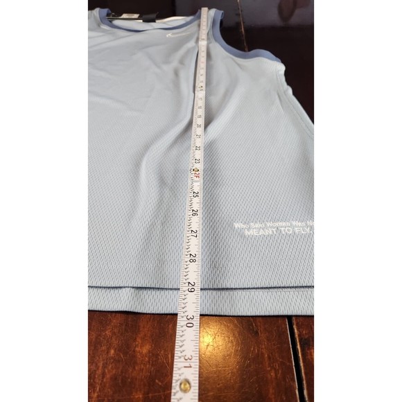 Nike Gray/baby Blue Who Said Women Was Not Meant To Fly Basketball Top Size XXL - Picture 7 of 9